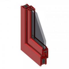 perfil de moldura de janela de alumínio, seção de janela de alumínio personalizada